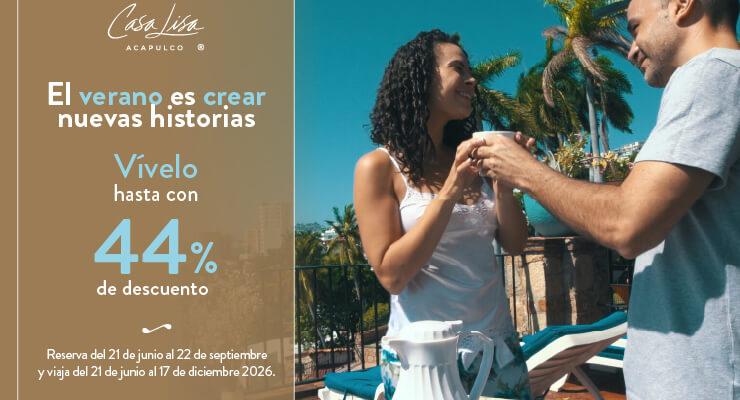 Verano con flexibilidad Hotel Boutique Casa Lisa Acapulco Verano con flexibilidad Hotel Boutique Casa Lisa Acapulco